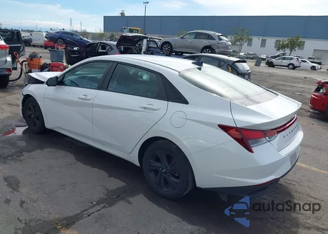 2021 Hyundai Elantra Sel из США, поврежденный, VIN 5NPLM4AG7MH042713